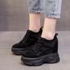 Damen Trendige Dicksohlige Höhenvergrößernde Sneaker - 2025 Frühjahr/Herbst Kollektion