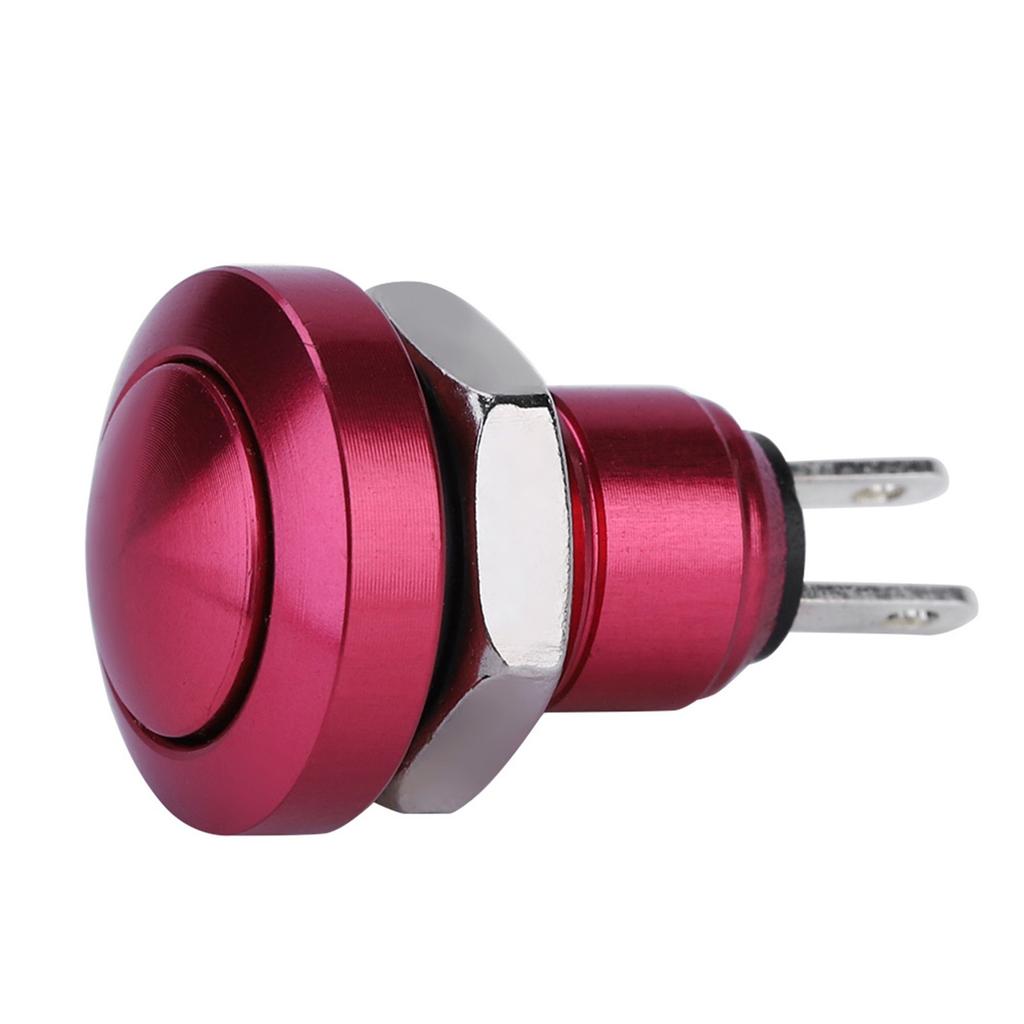 1A 24V 8mm   Waterproof Car Momentary Push Button Power   Zinc Alu um Alloy