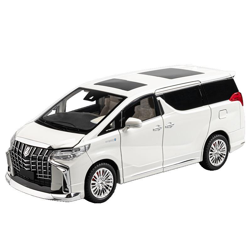 1/18 Scale Toyota Alphard Alloy Model Car - Highly Detailed Collector's Edition - Perfect for Display, Office Decor, Gift
