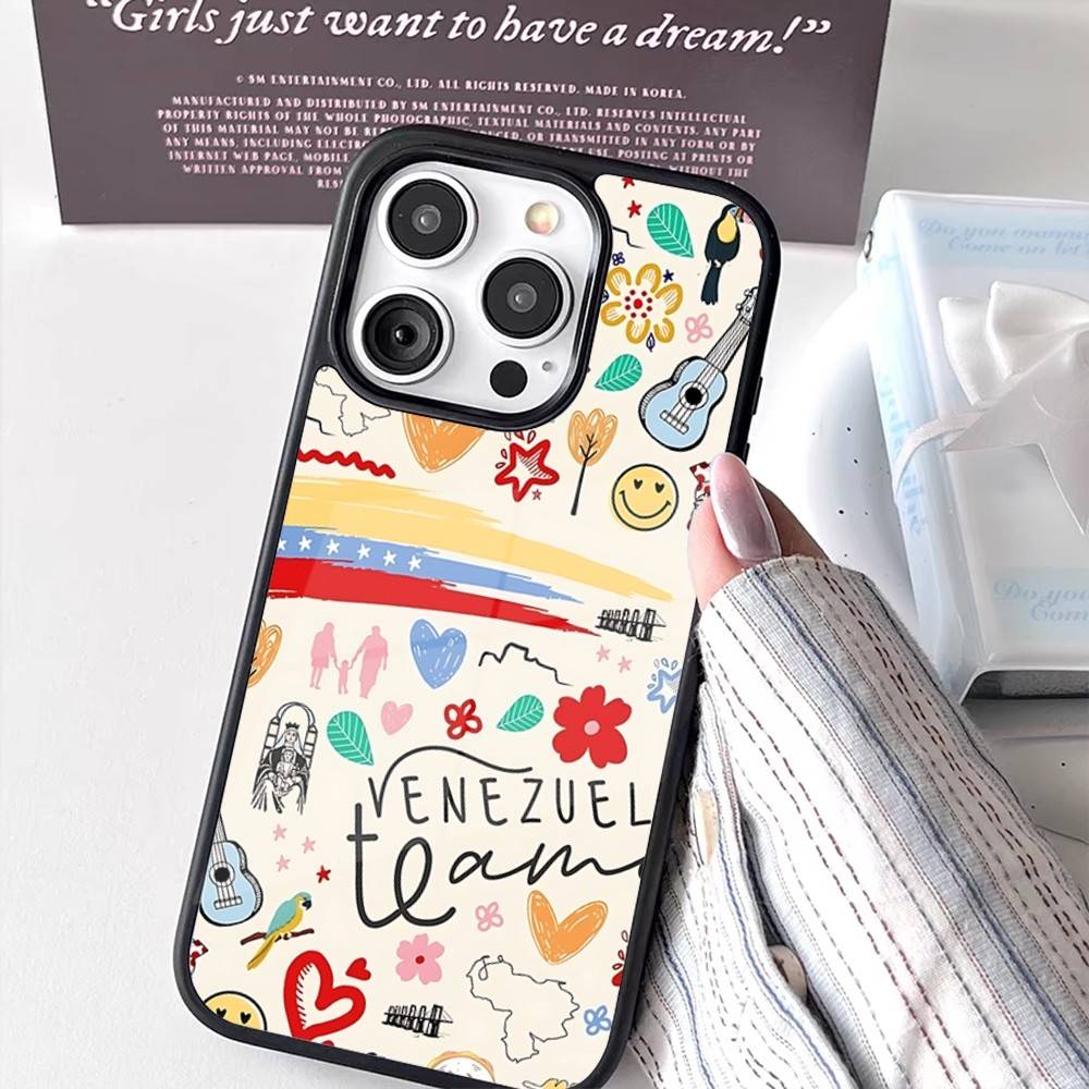 

Aesthetic Art Venezuela Phone Case For iPhone 16,15,14,13,12,11,Pro,Max,Plus,Mini,SE New Magsafe Magnetic Wireless Charging iPhone16promax