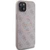 Guess Guhmp15Mg4Gfrp Iphone 15 Plus / 14 Plus 6.7 Różowy/Pink Hardcase 4G Collection Leather Metal Logo Magsafe