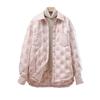 New down jackets in winter women's European fashion flip shirt collar medium and long loose white duck down jacket tide