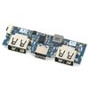 Multi-Device Compatible 18650 Boost Charger Board 2.4A Dual USB Micro Type-C for DIY Power Bank Production