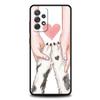 Dog Paw Phone Case For Samsung Galaxy A15 A13 A51 A71 A41 A31 A21S A03S A05 A35 A32 A55 A23 A25 A33 A53 A73 5G Cover