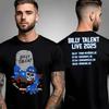 Billy Talent Live 2025 T-shirt Unisexe Double Face Haut de Gamme Luxe Pour Hommes et Femmes Haut Y2k