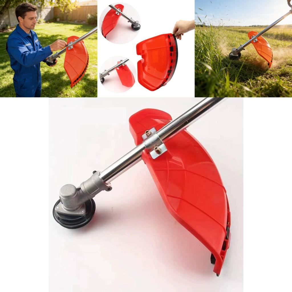 Lawn Mower Grass Guard Panel With Handle For Garden Trimming And Protection