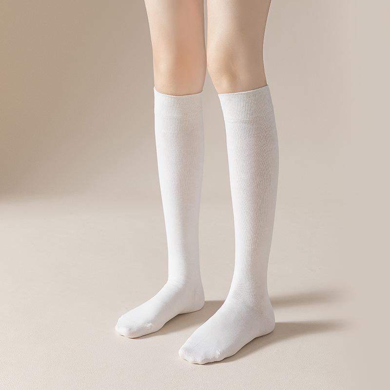 Female Spring and Autumn Fashion New Pressure Thin Leg Pressure Long Leg Socks