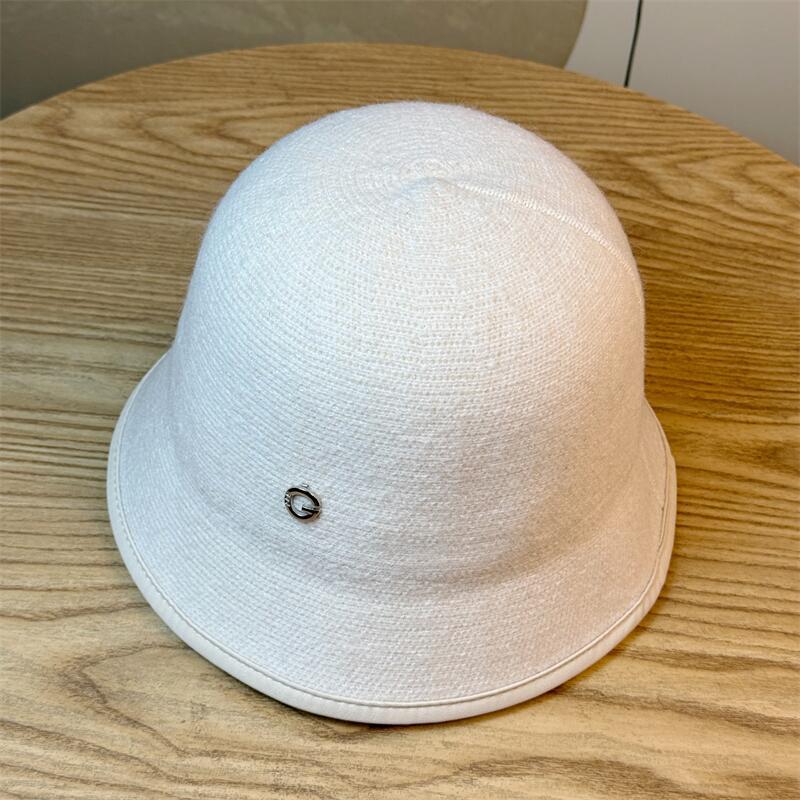 Hat Female Autumn and Winter Japanese Bucket Hat H Standard Fashion Basin Hat Bucket Hat