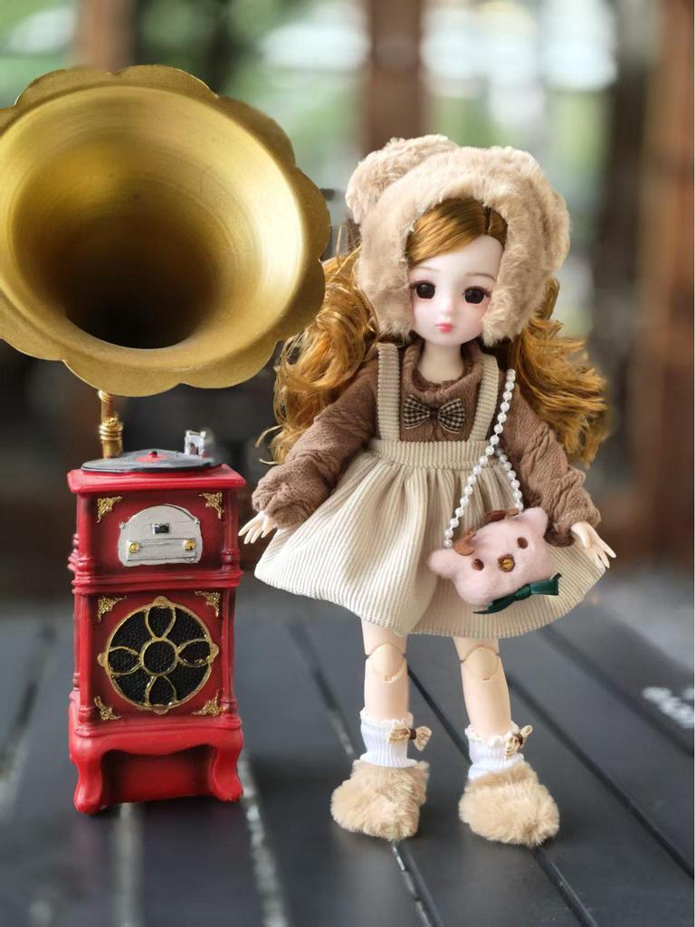 30cm Realistic Barbie Princess Doll Gift Set