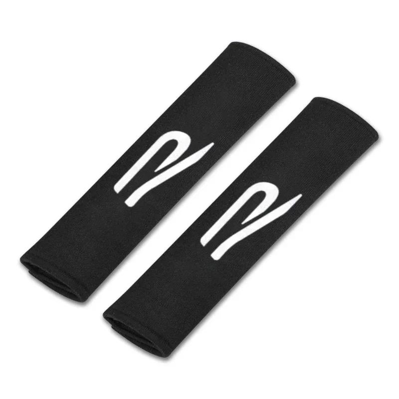 2026 Hot Sticker Car Seat Belt Protect Shoulder Pads Safety Handle Cover Headrest Neck Pillow New R Logo for VW Volkswagen Golf