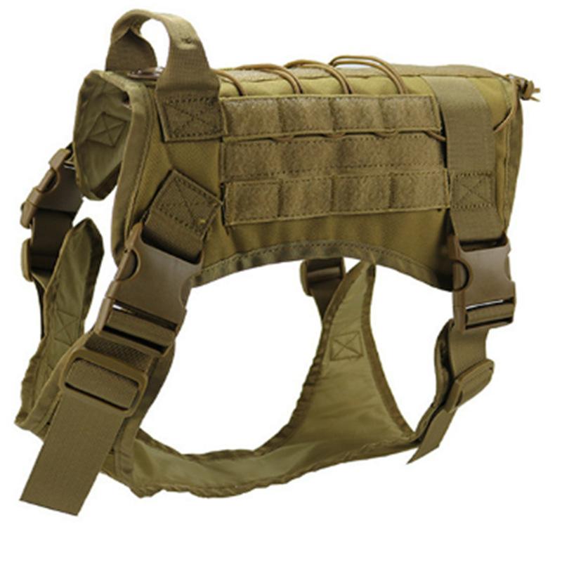 Military-Grade Tactical Dog Collar for Medium & Large Dogs - Durable Nylon for Training