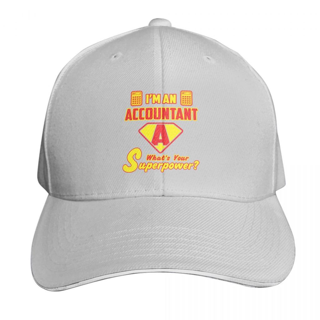 Im An Accountant Whats Your Superpower Funny Accountant Sayings Baseball Cap New In Hat Christmas Hat Fishing cap Unisex Womens