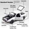 1/32 Toyota Initial D AE86 Toy Car Diecast Miniature Model Pull Back Sound Light Doors Openable Educational Collection Gift Kid
