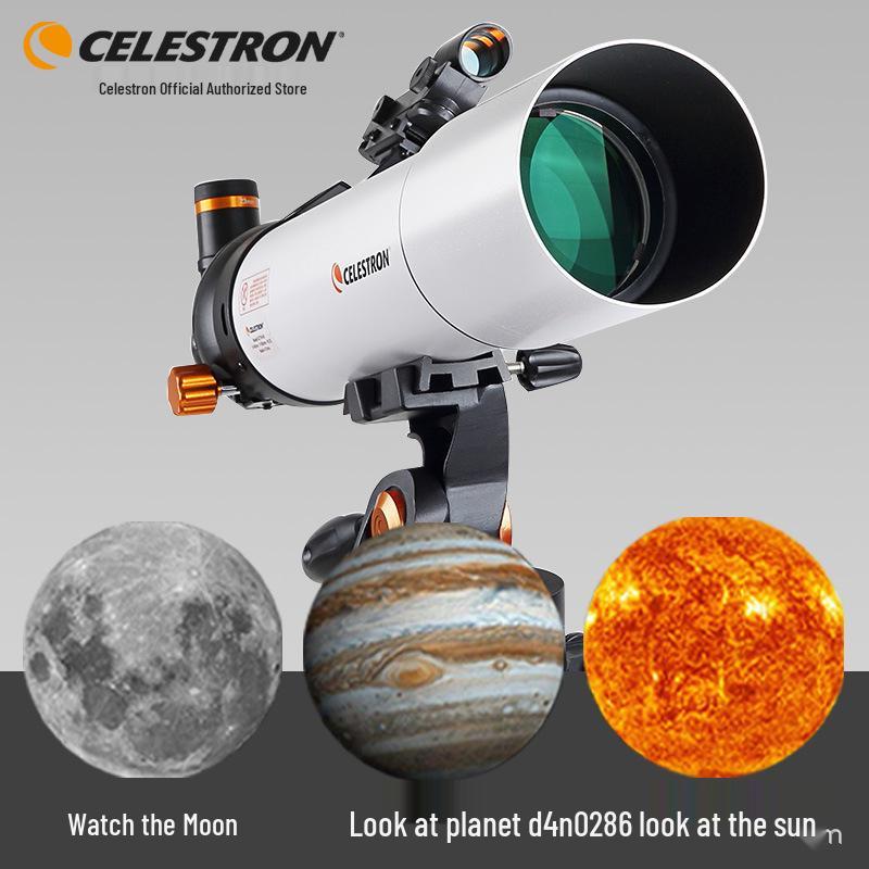 805/705 HD High Magnification Astronomical Telescope - Dual-Use for Stargazing and Terrestrial Viewing, Student Entry-Level Professional Model