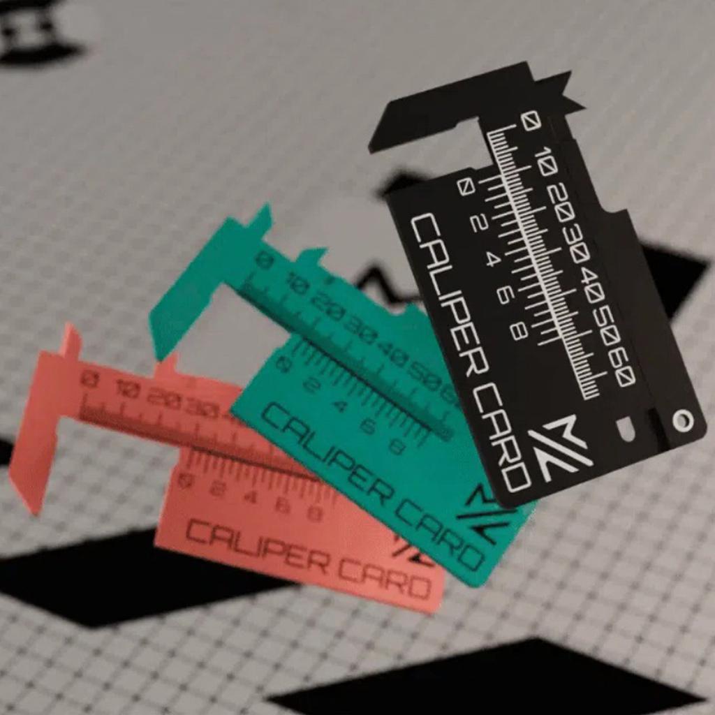 Precision Vernier Caliper For DIY Projects 0.1mm Accuracy Lightweight PLA Material Portable Measuring Tool For Crafts Woodworking Electronics