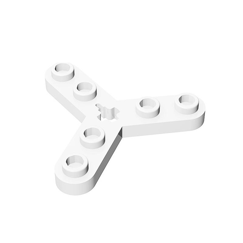 Non-Toxic Moc 10Pcs 32125 Plate Rotor 3 Blade Building Blocks Kit Propeller Board Bricks Particle Educational Toys Children Birthday Gifts
