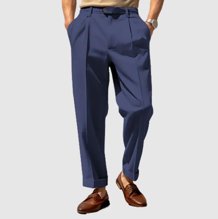 

Мужские классические брюки приталенного кроя белого, черного и хаки - Формальные и повседневные офисные брюки XXXL