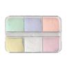 6 Grids Nail Glitter Aurora Mirror Powder Pearly Flakes Pigment, Sparkly Charm for Nail Design Manicures
