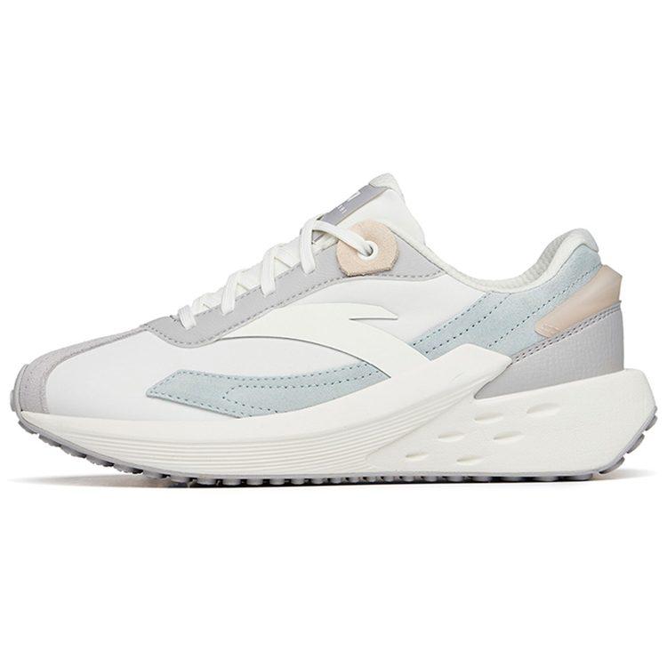 Anta Icing Low top Cushioning Slip Resistant Abrasion Resistant Sports Casual Shoes Women's White Gray Green 922228856-2