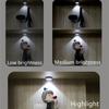 LED Under Cabinet Lamp Remote control Wireless Ultra-Thin Night Light for Kitchen Bedroom Wardrobe USB Rechargeable wall lamp