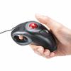 Sanwa Direct Lazy Mouse Ring Mouse Trackball Compatible with Ambidextrous Cable 1.9m Count Switching 400-MA083