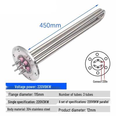 Stainless Steel Flange Electric Heating Element