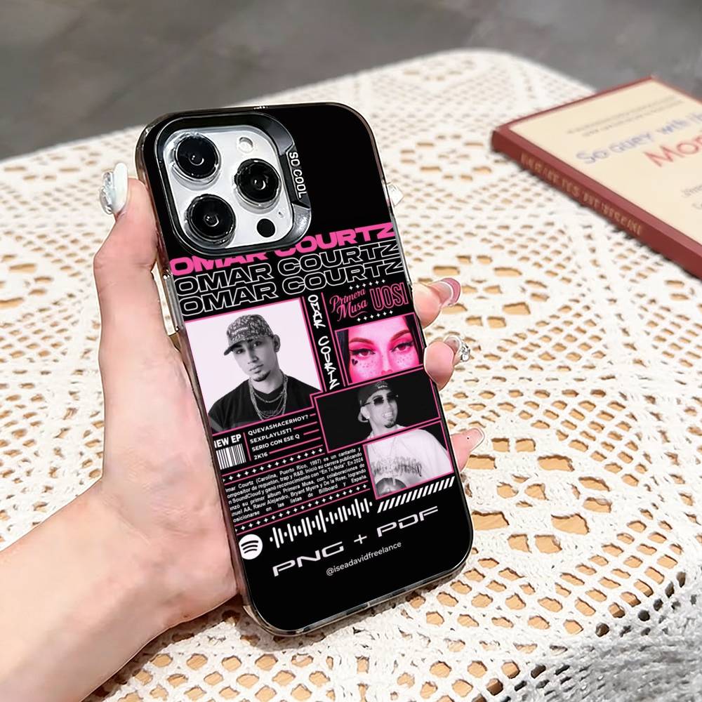 p-Primera Musa Omar Courtz Phone Case For iPhone 17,16,15,14,13,12,11 Plus,Pro Max,XS,Colored silver phone case iPhone16se4