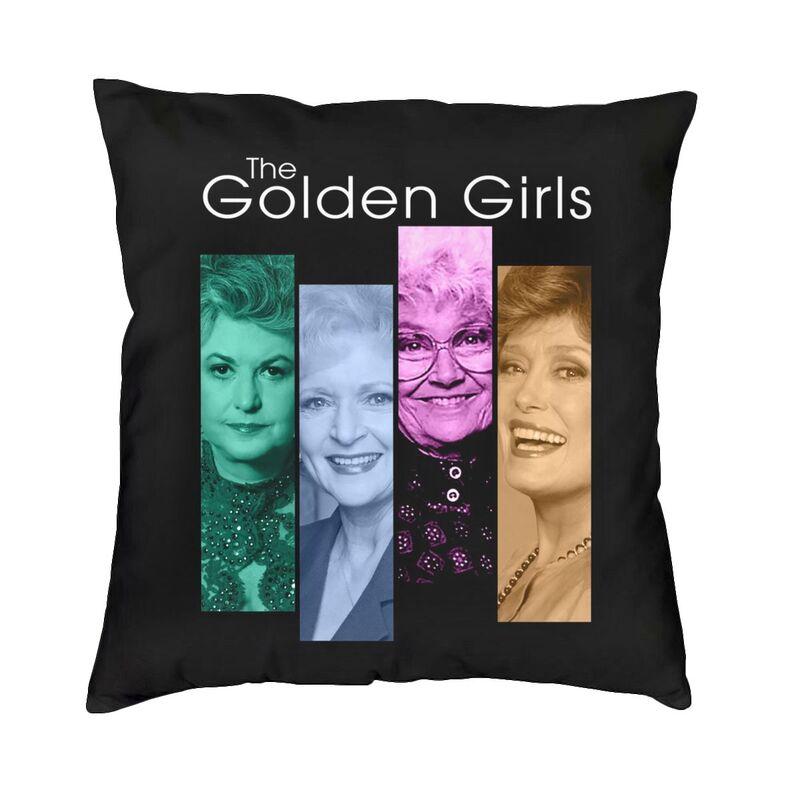 Golden Girls Pattern Pillow Case Home Decorative Sitcom Tv Show Cushions Throw Pillow For Car Double-Sided Printing