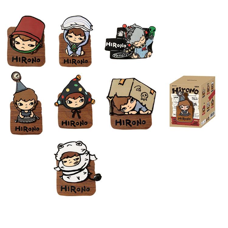 New POP MART POP MART Hirono Echo Series Pieces Of Memory Fridge Magnet Clip PPMT-2504-0003