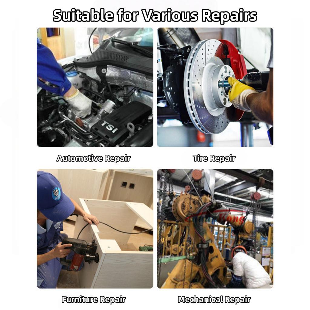 Adjustable Socket Wrench Set Multi-Function 3/8" Drive 10-19 Mm Adjustable Hex Universal Socket