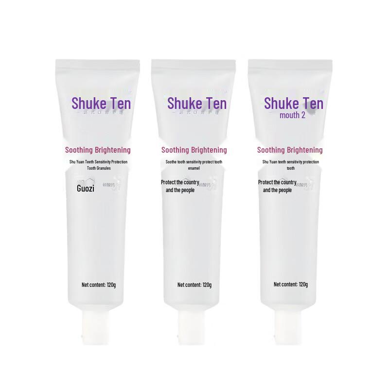 Shuke Anti-Sensitive Whitening Toothpaste 3-Pack