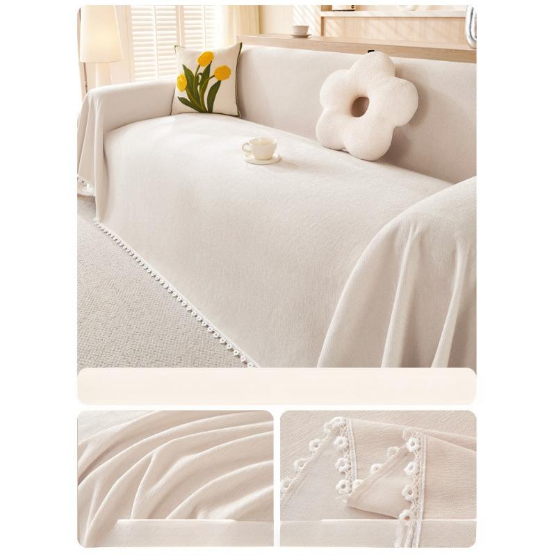 Sofa Modern Cloth Chenille Cover Simple Sofa Cushion Universal For All Seasons New Thickened Anticat Scratch Sofa Towel