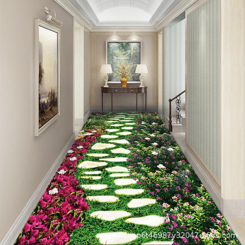Corridor Carpet Entrance Door Mat Foyer Balcony Mat Hotel Anti Slip Mat