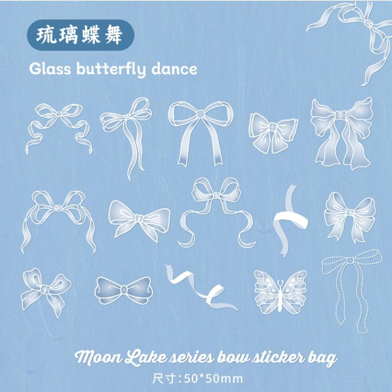 Laser Butterfly 3d Hot Stamping Diy Creative Decorative Sticker For Scrapbook