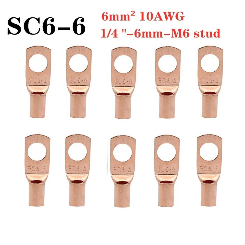 Wire Joint Copper Coppe Terminal Non-Insulated Small Terminal Block Terminal Lug Cable