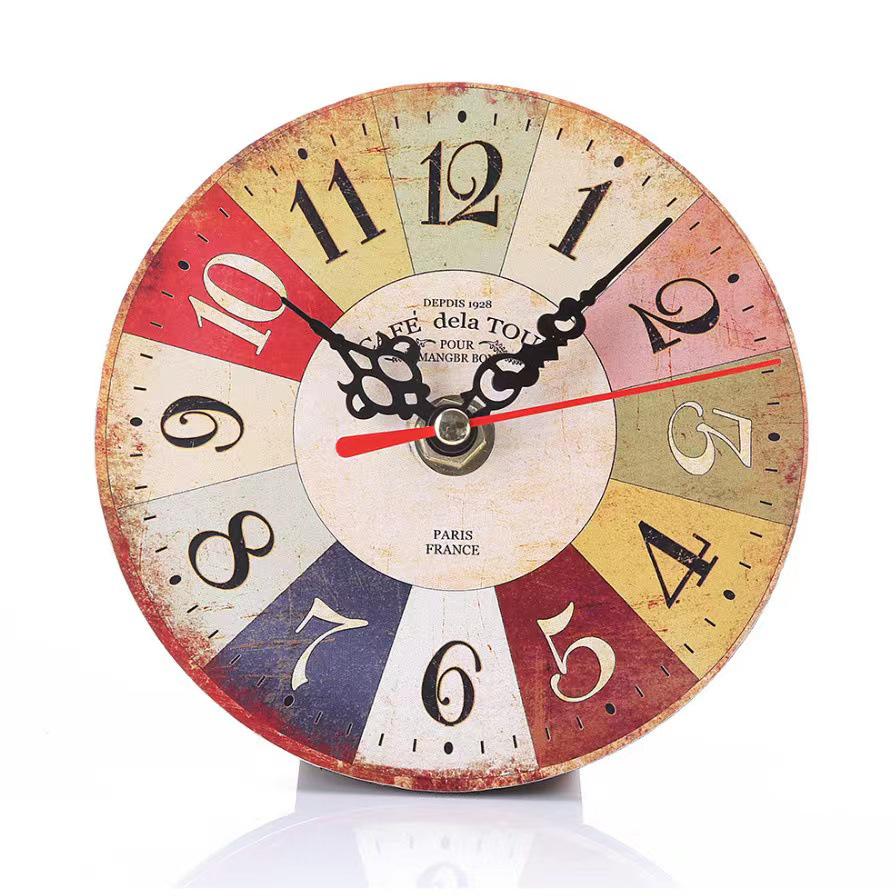 European Creative Wall Clock for Living Room Decor
