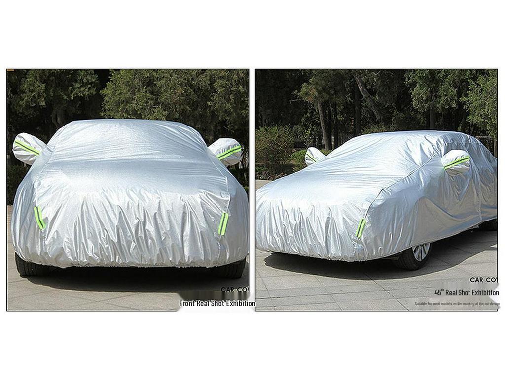 Universal Thickened Car Cover - Sun, Snow & Rain Protection