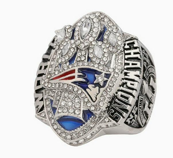 NFL 2016 New England Patriots Super Bowl Champion Ring Size 11