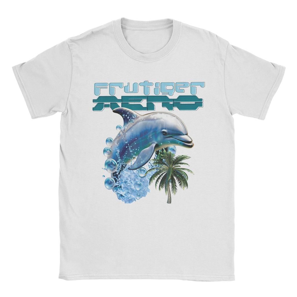 Humor Aero Jellyfish Fiber Optic Art TShirts For Unisex Unisex 100 Cotton T Shirts Frutiger Aero Short Sleeve Tees Graphic Clothes