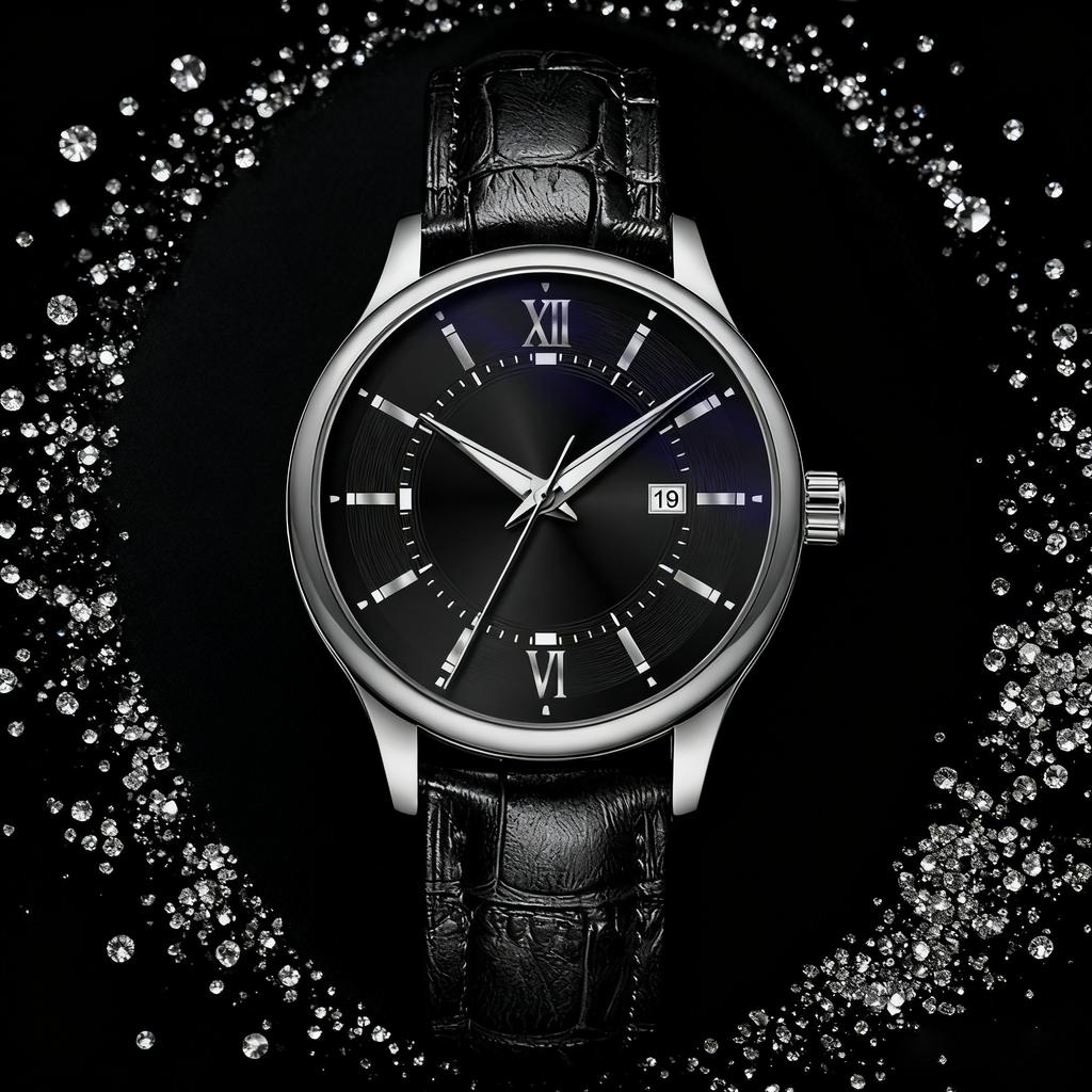 New Product - Premium Brand Men's Watch - Fashion Business Waterproof Men's Watch - Men's Quartz Watch - Leather Men's Watch