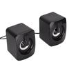 A2 Mini Computer Speaker Stereo Clear Bass Less Distortion USB Powered Wired Small Speaker for for Desktop PC Laptop