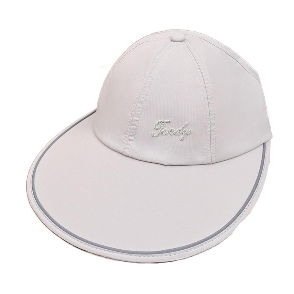 

UV Protection Women Sun Hat Quick Dry Empty Top Hat Thin Sunscreen Baseball Hat Running