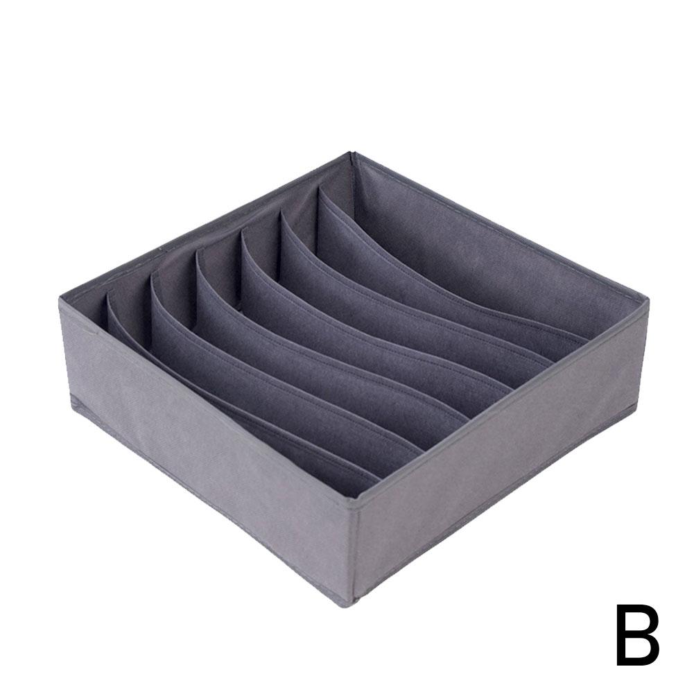 Socken Schubladen Organizer Einteiler Unterwäsche 24 Fächer Schrank Organizer Halter zur Aufbewahrung von Socken Taschentüchern Krawatten Gürteln 6/7/8 Fächer