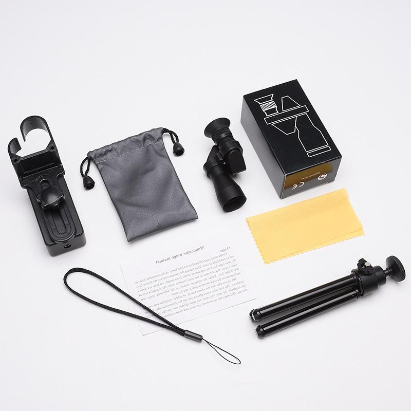1000X20Mm Mini Pocket Monocular With High Magnification Clear Optics Perfect For Hiking Bird Watching Travel Outdoor Sightseeing