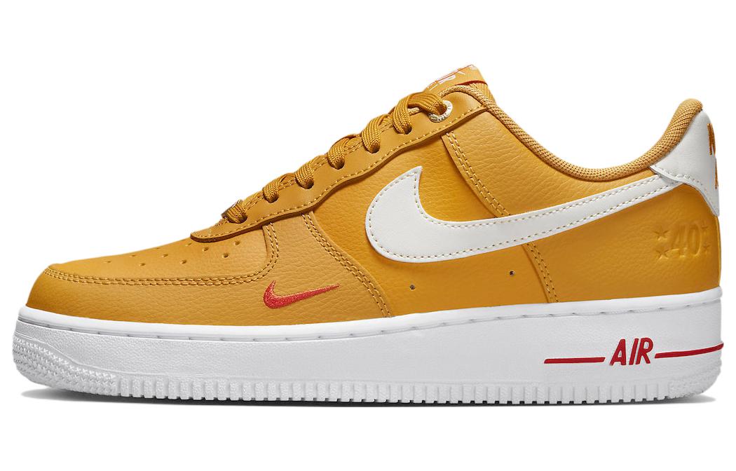 

Nike Air Force 1 Low 07 Se 40th Anniversary Yellow Ochre Mini Swoosh Women s DQ7582-700 42