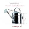 Tin Watering Can: Large Capacity for Vegetables & Flowers, with Spray Nozzle