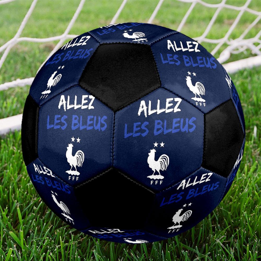 1pc France National Football Team Soccer Ball Size 5 Indoor Soccer Ball Fashion Colorful Backyard Game - Great For Sports Fans Gift HE29