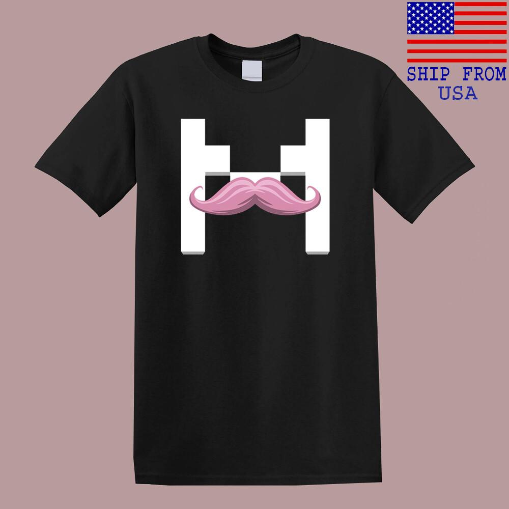 Markiplier Marfstache Youtuber Vlogger Men#039;s Black Size S5XL Unisex T-Shirt S