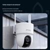 HIKVISION 4MP 4G Esterno Full-Color AI PTZ Telecamera di Sicurezza Spina CN (adattatore incluso)