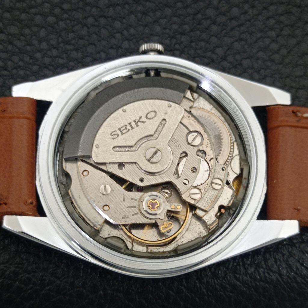 REFURBISHED SEIKO 5 AUTOMATIC 6309A VINTAGE JAPAN MENS ORANGE WATCH a442505-1